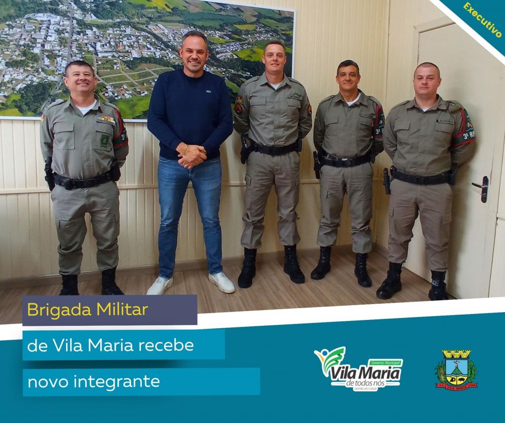 Brigada Militar de Vila Maria recebe...